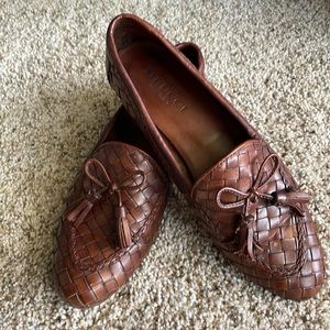 SESTO MEUCCI ITALY leather loafers
